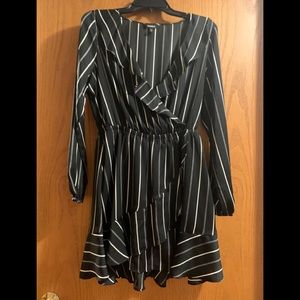 Express striped dress, size M